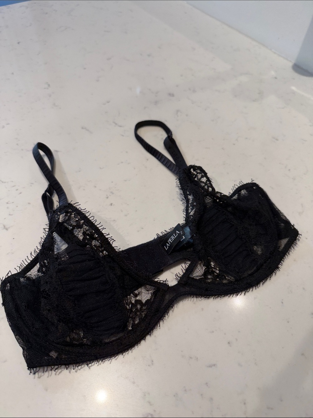 La Perla Black Lace Underwire Bra